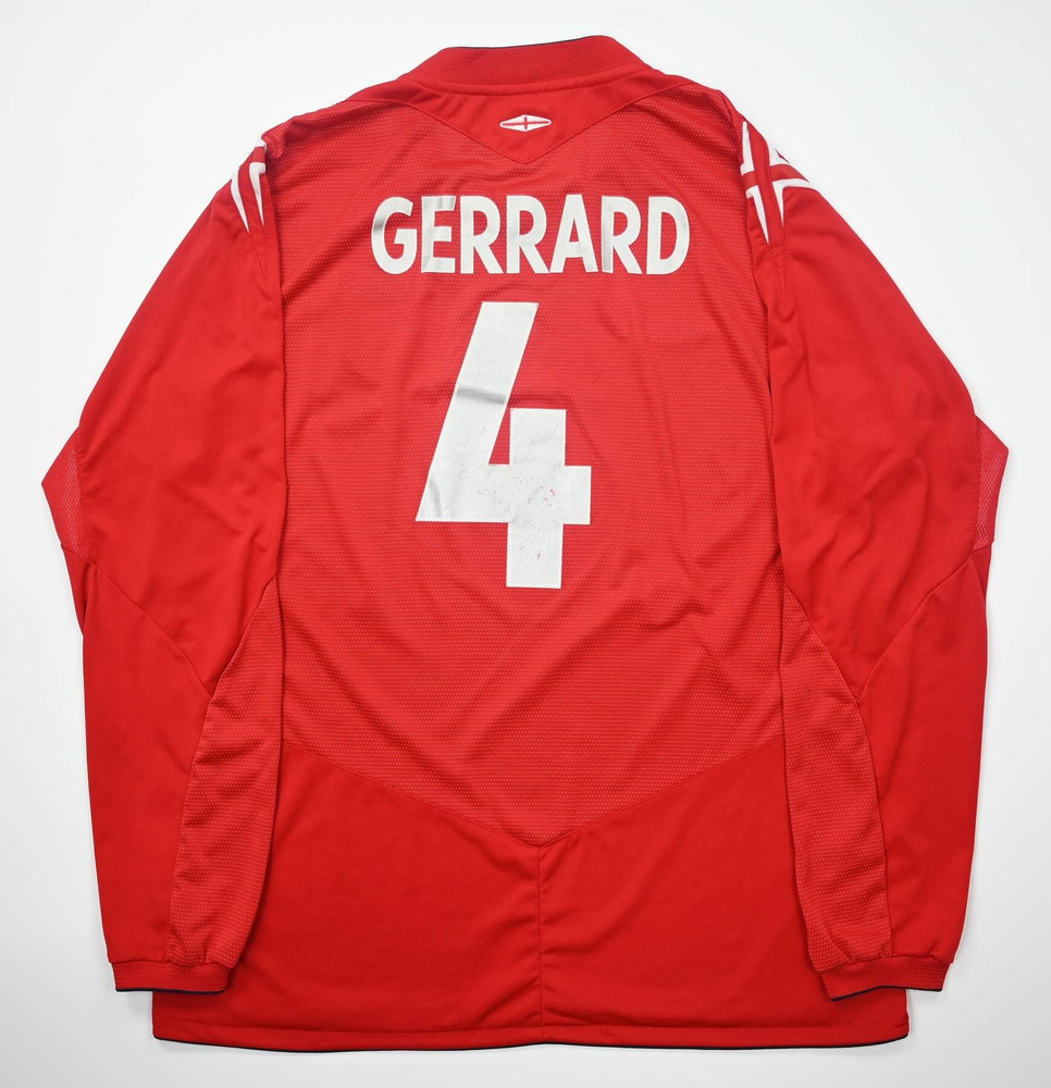 2004-06 ENGLAND *GERRARD* LONGSLEEVE L