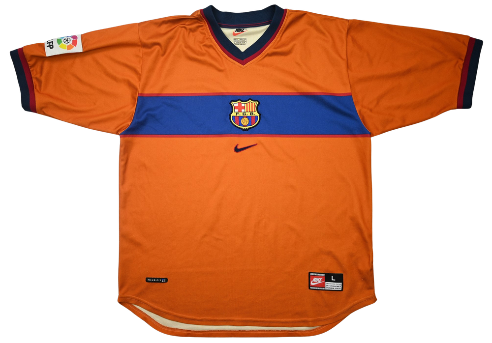 1998-00 FC BARCELONA SHIRT L