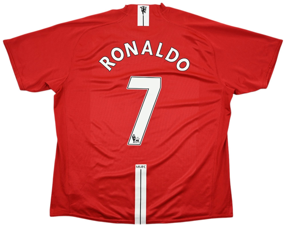 2007-09 MANCHESTER UNITED *RONALDO* KOSZULKA XXL