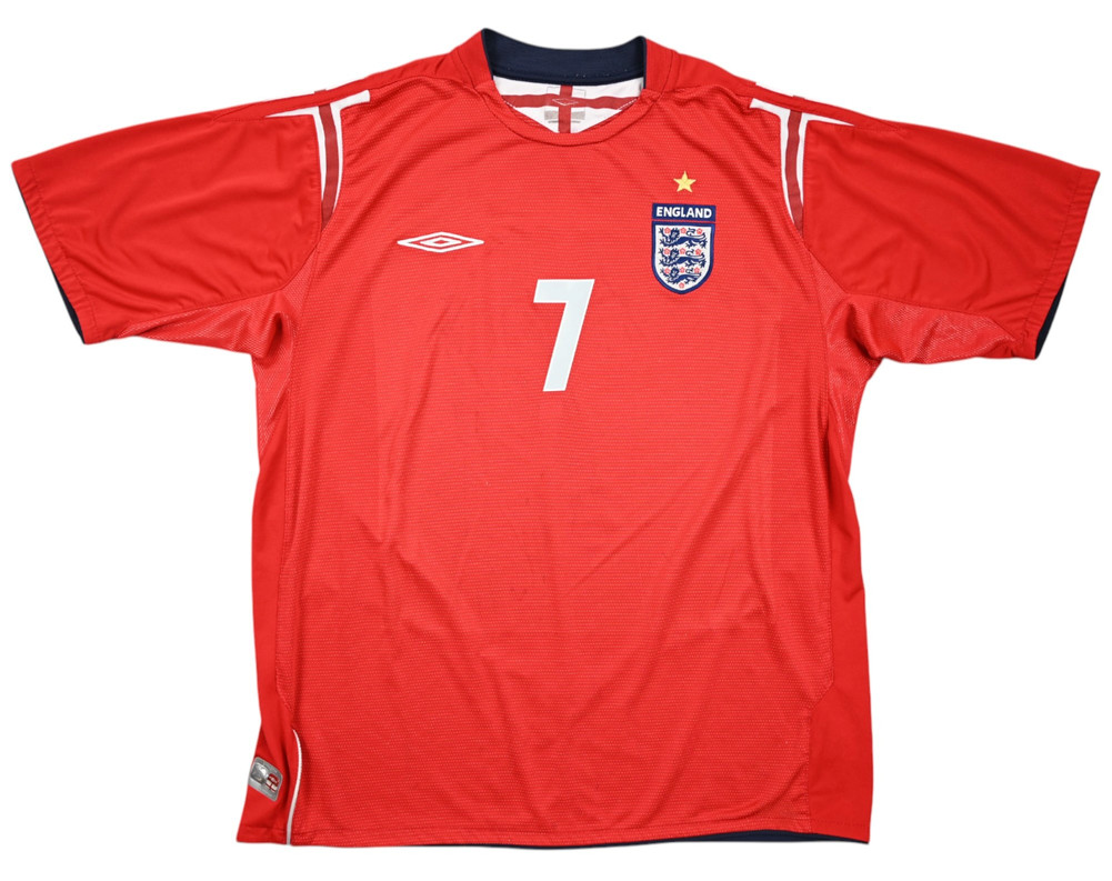 2004-06 ENGLAND *BECKHAM* KOSZULKA XL