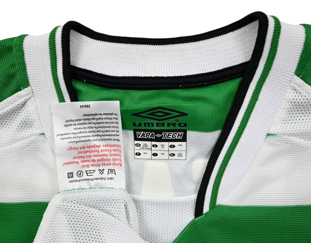 2001-03 CELTIC *VALGAEREN* KOSZULKA 2XL