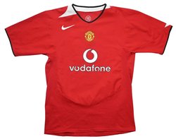 2004-06 MANCHESTER UNITED *ROONEY* SHIRT XL. BOYS 