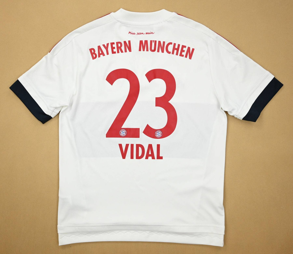 2015-16 BAYERN MUNCHEN *VIDAL* KOSZULKA S. BOYS