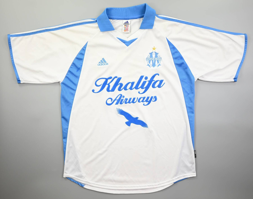2001-02 OLYMPIQUE MARSEILLE SHIRT L