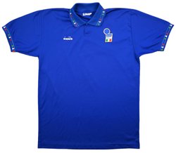 1992-93 ITALY SHIRT L