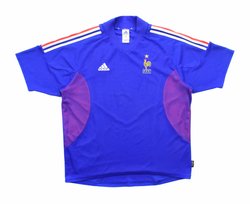 2002-04 FRANCE SHIRT XL