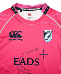 CARDIFF BLUES RUGBY SHIRT L