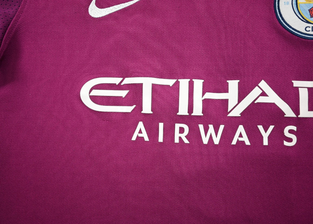 2017-18 MANCHSTER CITY *DE BRUYNE* SHIRT M. BOYS
