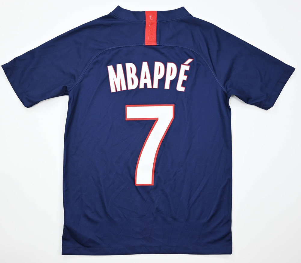 2019-20 PARIS SAINT-GERMAIN *MBAPPE* SHIRT XL. BOYS