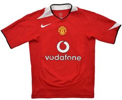 2004-06 MANCHESTER UNITED SHIRT L