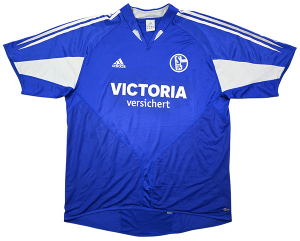 2004-05 SCHALKE SHIRT XXL