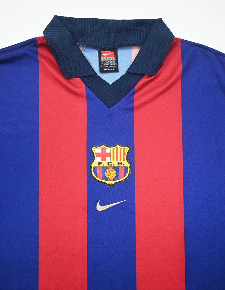 2001-02 FC BARCELONA BASIC SHIRT XL