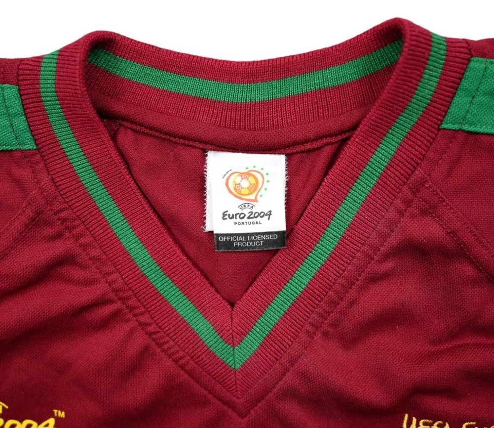 PORTUGAL UEFA EURO 2004 SHIRT L