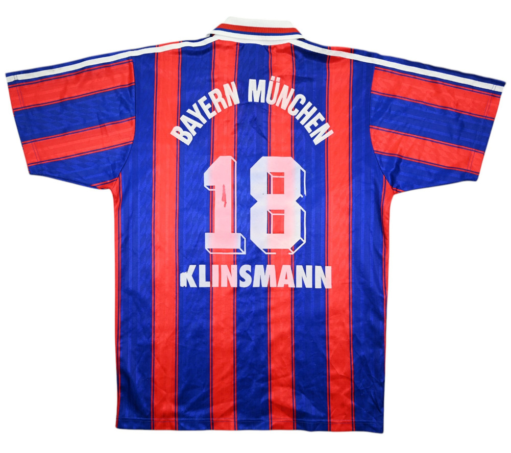 1995-97 BAYERN MUNCHEN *KLINSMANN* SHIRT S