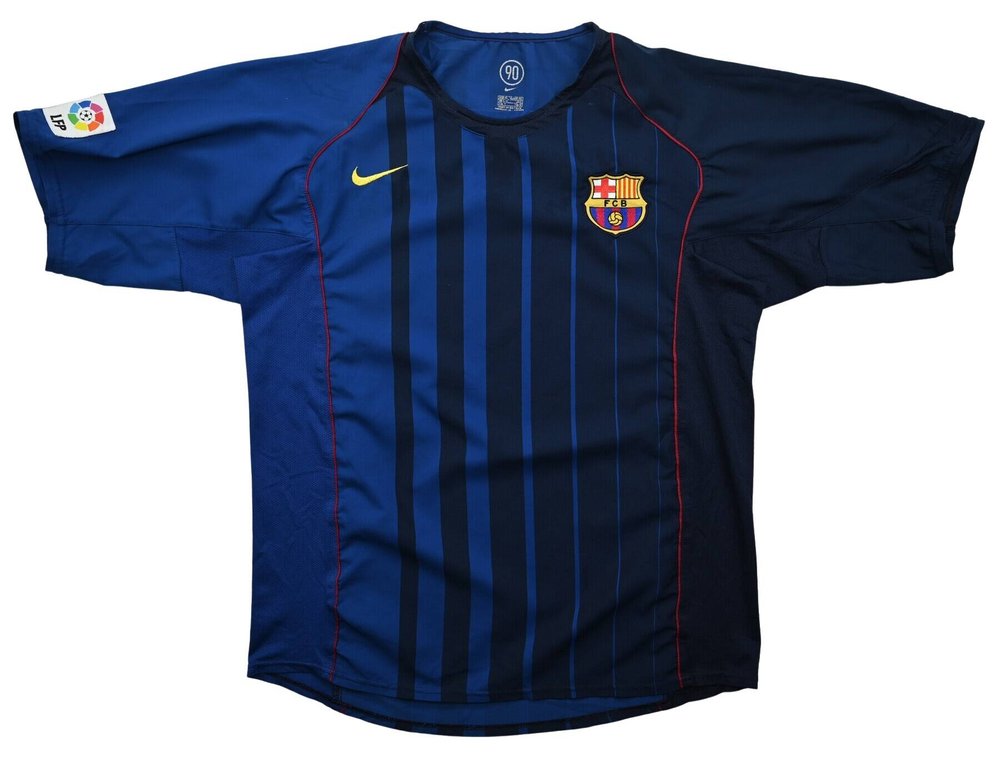 2004-05 FC BARCELONA SHIRT XL