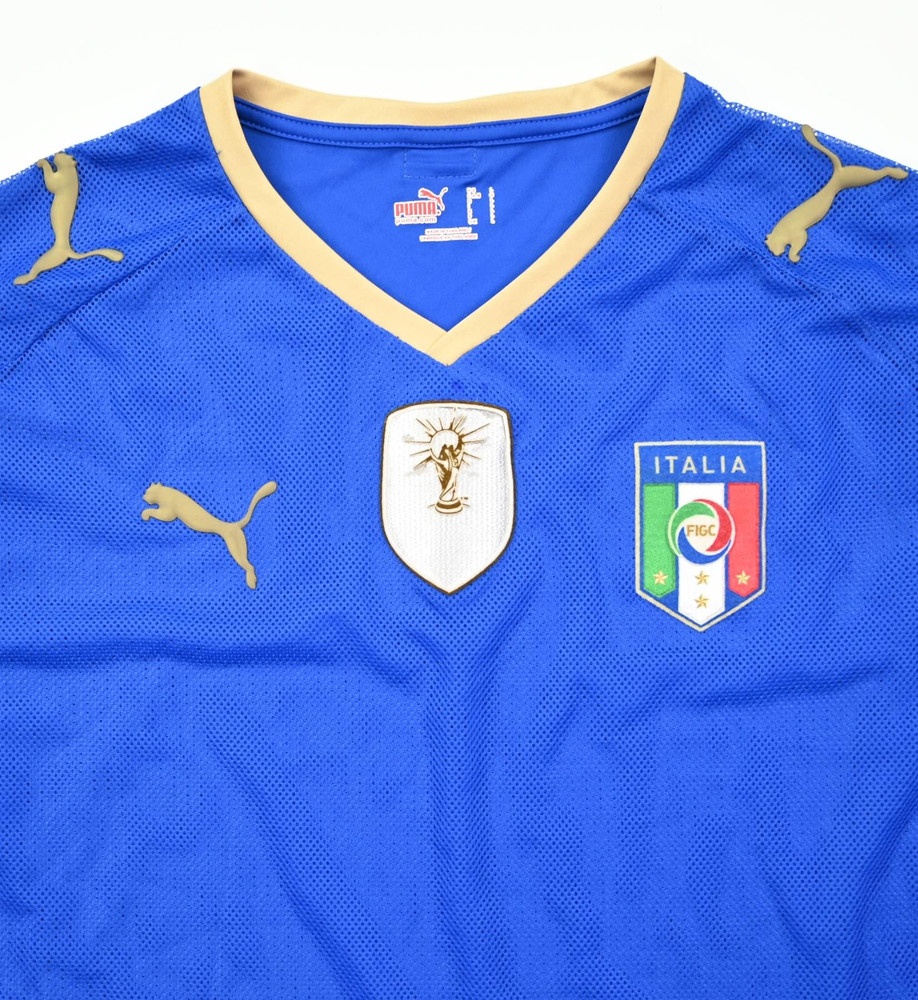 2007-08 ITALY SHIRT L