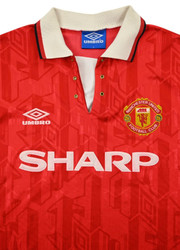 1992-94 MANCHESTER UNITED SHIRT L