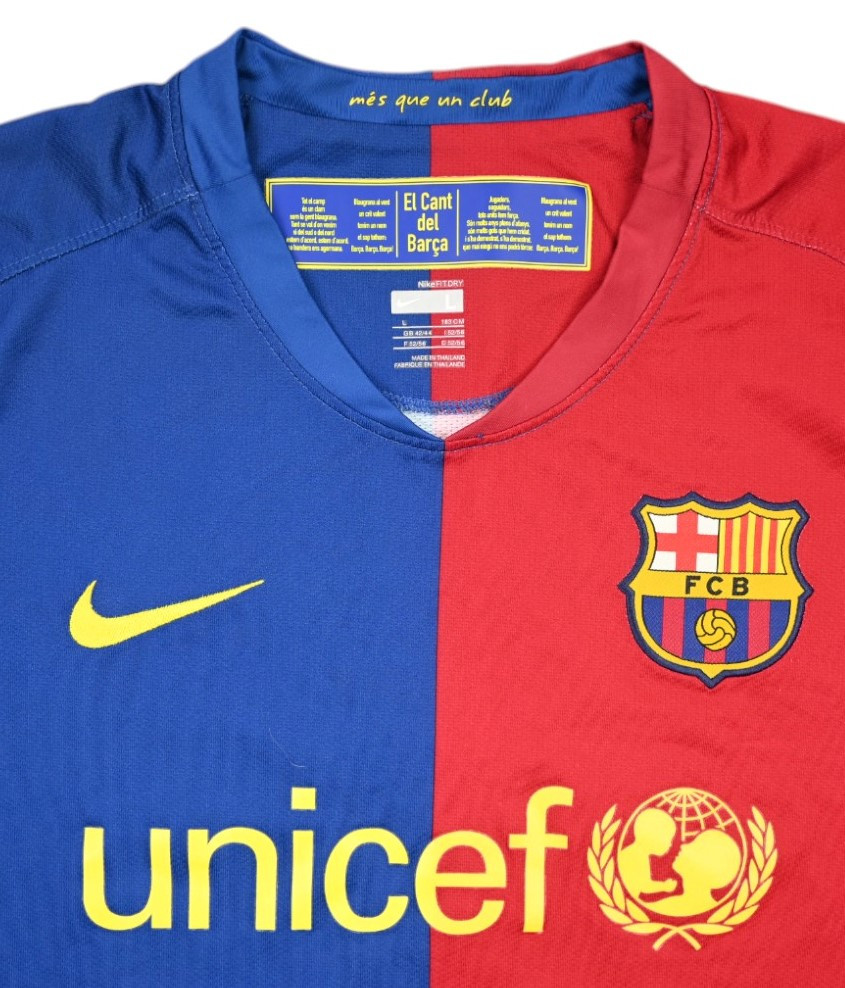 2008-09 BARCELONA *MESSI* SHIRT L
