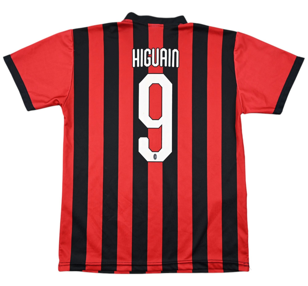 2018-19 AC MILAN *HIGUAIN* SHIRT L. BOYS