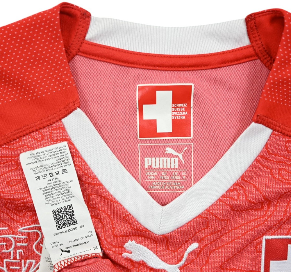 2018-20 SWITZERLAND SHIRT M
