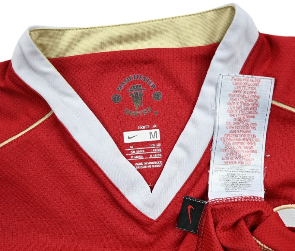 2006-07 MANCHESTER UNITED *RONALDO* SHIRT M