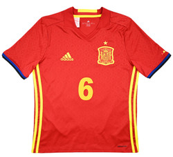 2016-17 SPAIN *INIESTA* KOSZULKA L. BOYS