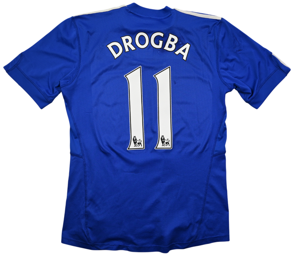 2009-10 CHELSEA *DROGBA* SHIRT M