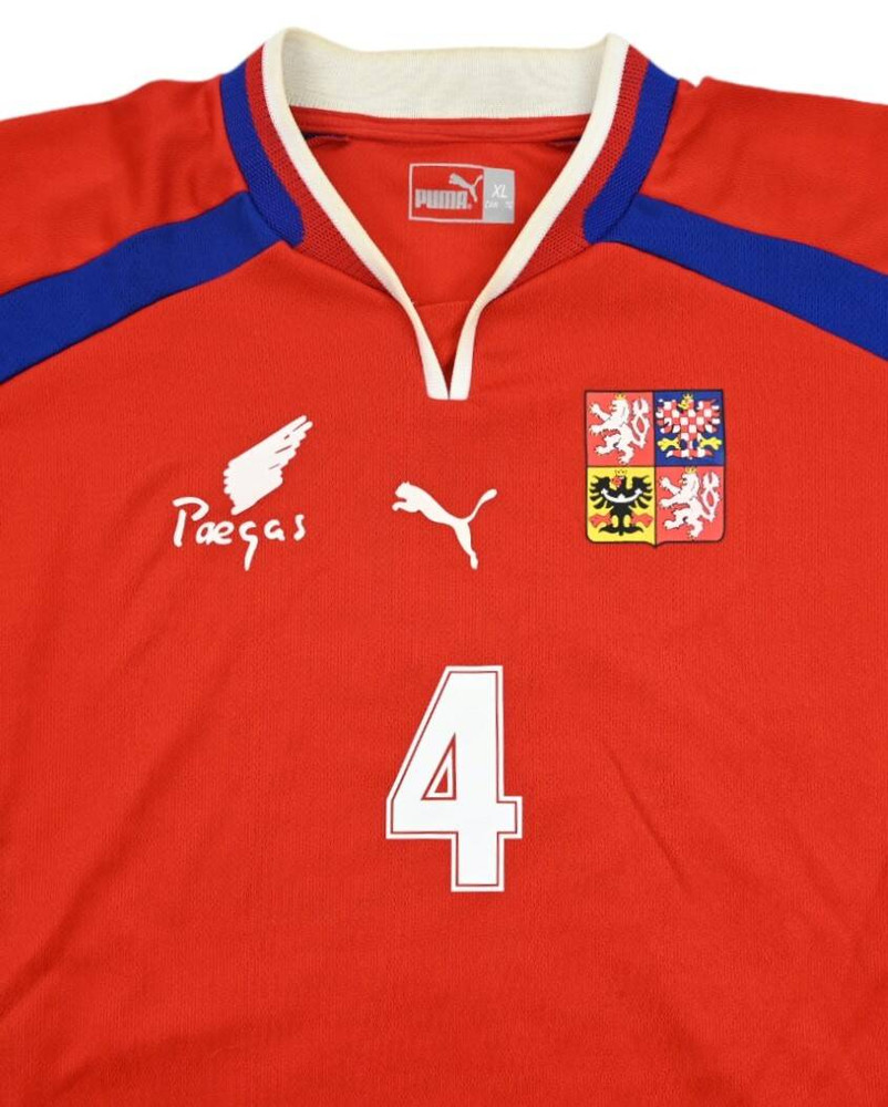 2000-02 CZECH REPUBLIC *NEDVED* SHIRT XL