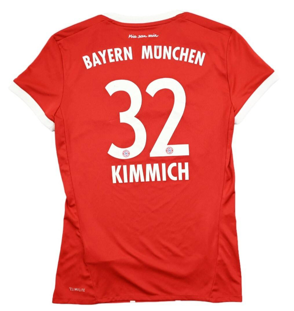 2017-18 BAYERN MUNCHEN *KIMMICH* KOSZULKA WOMENS S