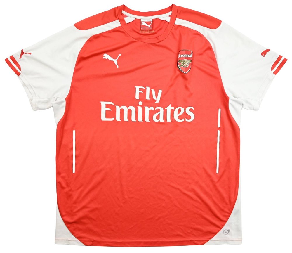 2014-15 ARSENAL LONDON SHIRT XL