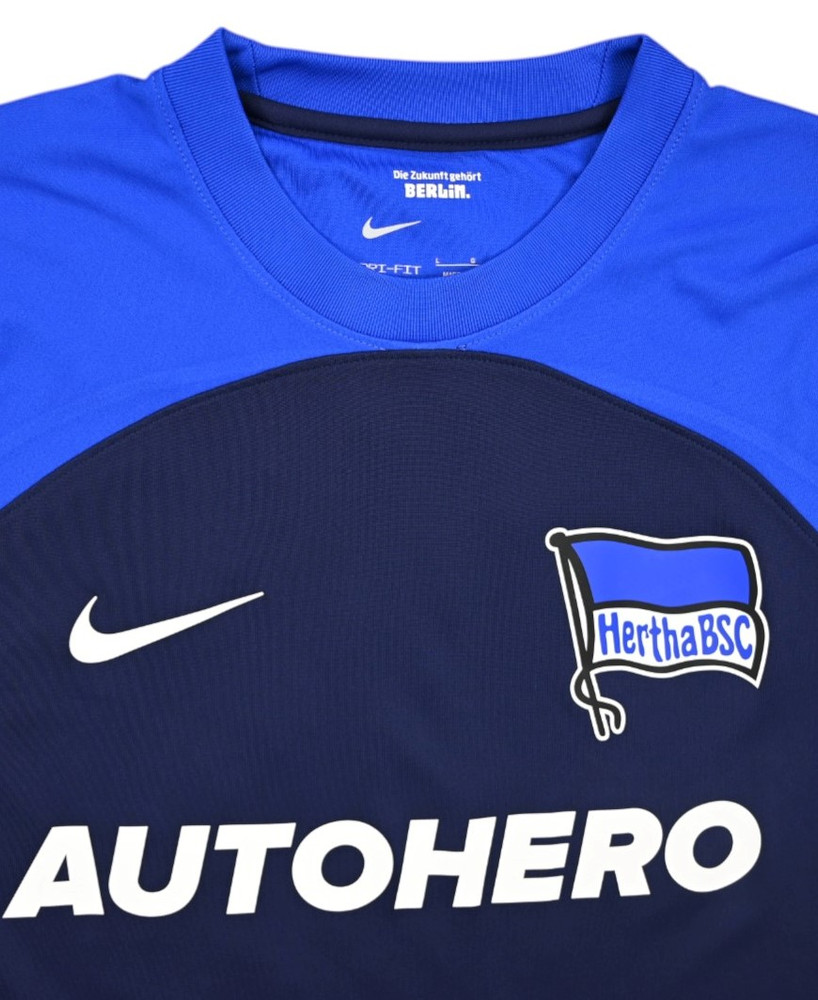 2022-23 HERTHA BERLIN *NGANKAM* MATCH PREPARED KOSZULKA L