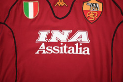 2001-02 AS ROMA SHIRT XL