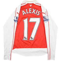 2015-16 ARSENAL LONDON *ALEXIS* LONGSLEEVE  XL. BOYS