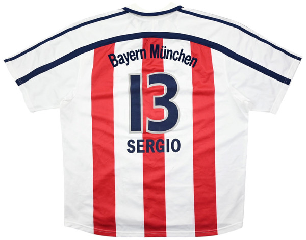 1998-00 BAYERN MUNCHEN *SERGIO* KOSZULKA XXL
