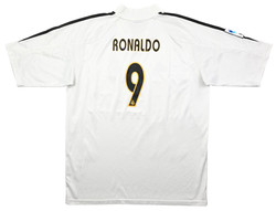 2004-05 REAL MADRID *RONALDO* SHIRT XL. BOYS