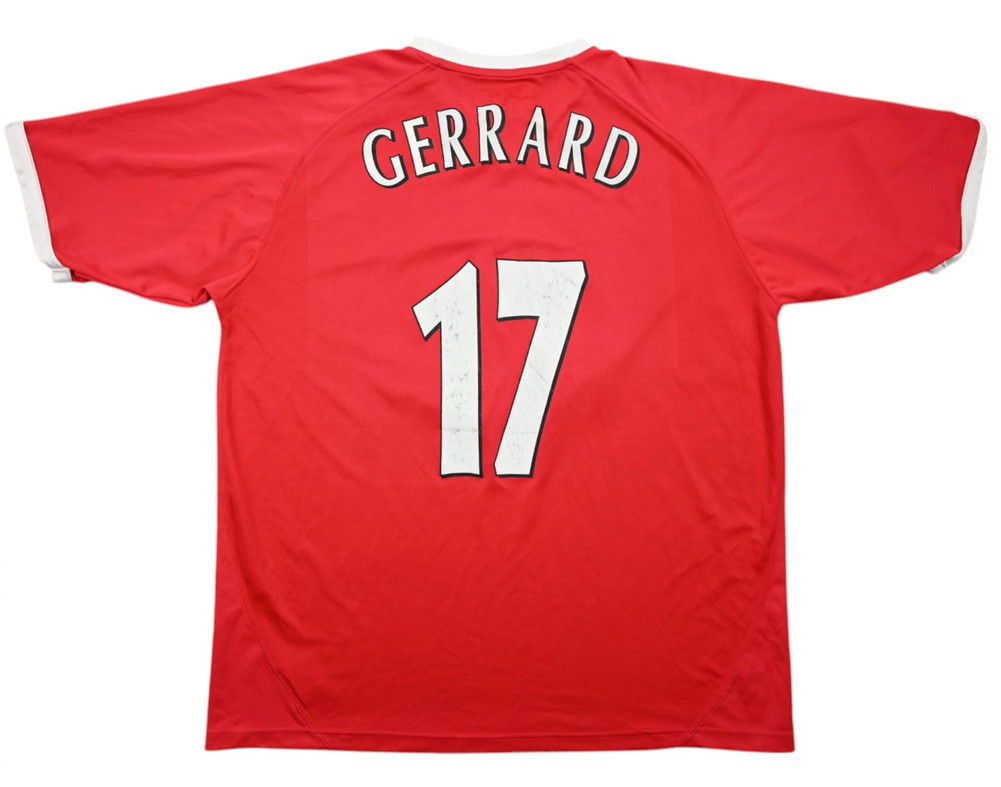 2001-03 LIVERPOOL *GERRARD* SHIRT XL