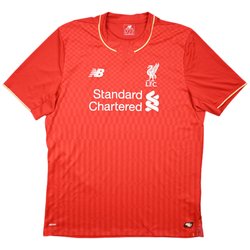 2015-16 LIVERPOOL SHIRT XL