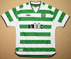 2001-03 CELTIC GLASGOW SHIRT XL
