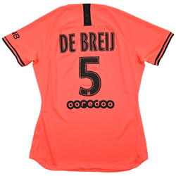 2019-20 PARIS SAINT-GERMAIN *DE BREIJ* KOSZULKA WOMENS M