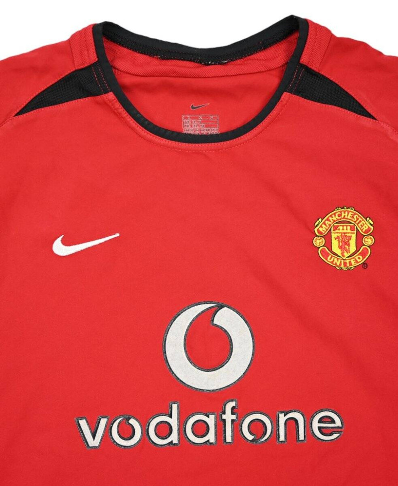 2002-04 MANCHESTER UNITED SHIRT L. BOYS
