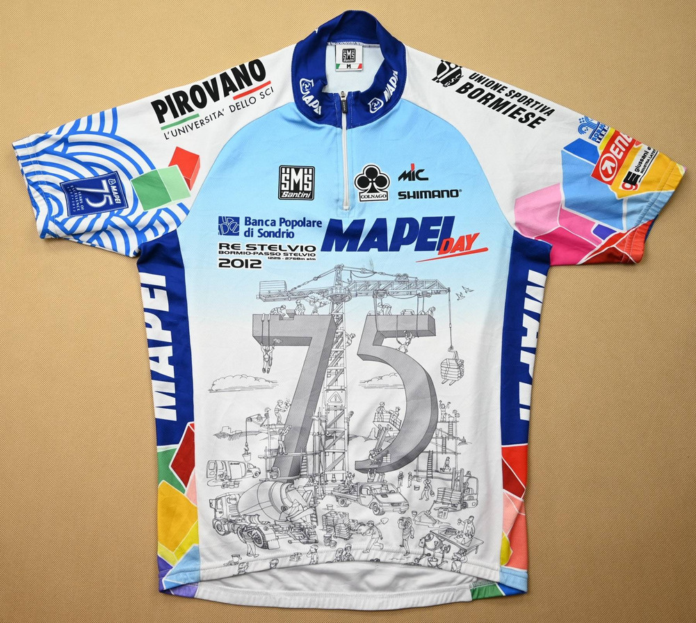 SANTINI MAPEI SHIMANO KOSZULKA KOLARSKA S