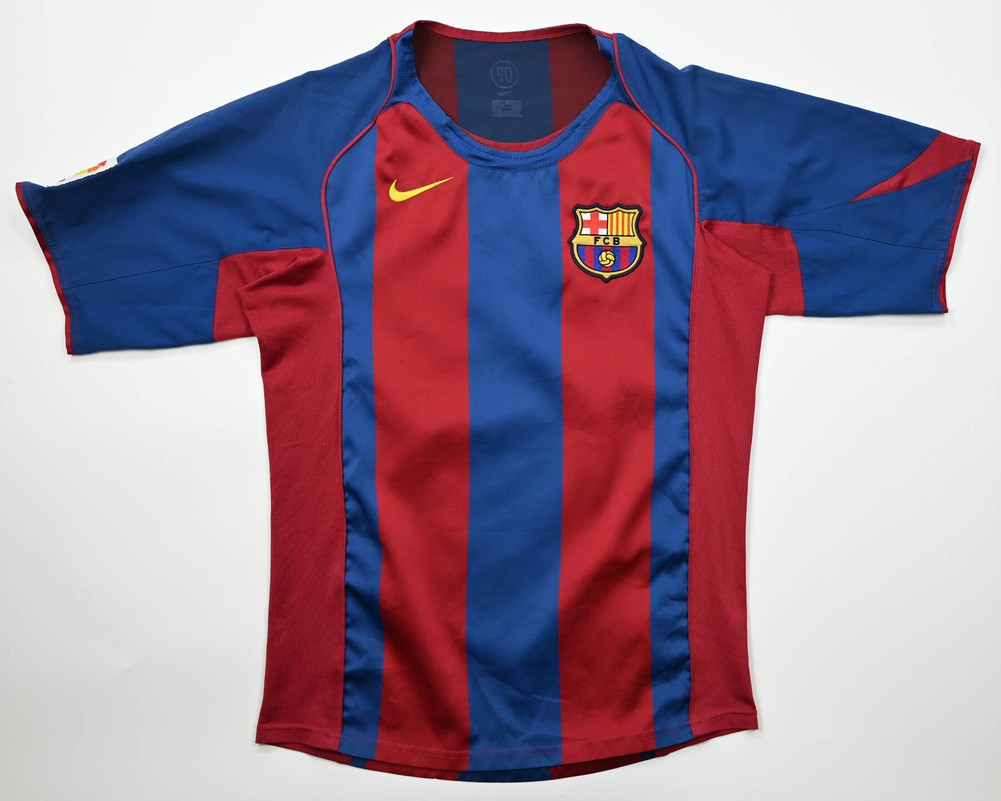 2004-05 FC BARCELONA SHIRT XL. BOYS