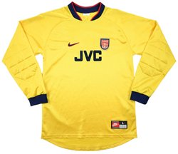 1997-98 ARSENAL LONDON LONGSLEEVE L. BOYS