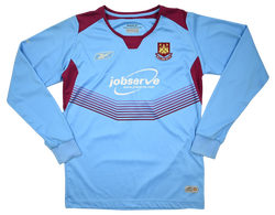 2005-07 WEST HAM UNITED SHIRT LONGSLEEVE L. BOYS