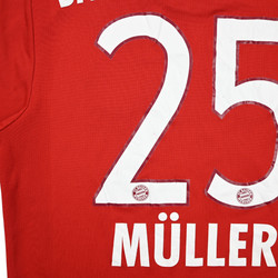 2015-16 BAYERN MUNCHEN *MULLER* SHIRT S