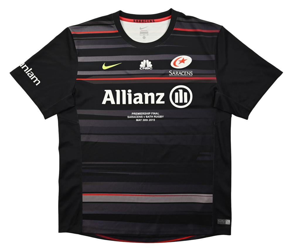 SARACENS RUGBY SHIRT L