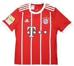 2017-18 BAYERN MUNCHEN *TOLISSO* SHIRT XL. BOYS