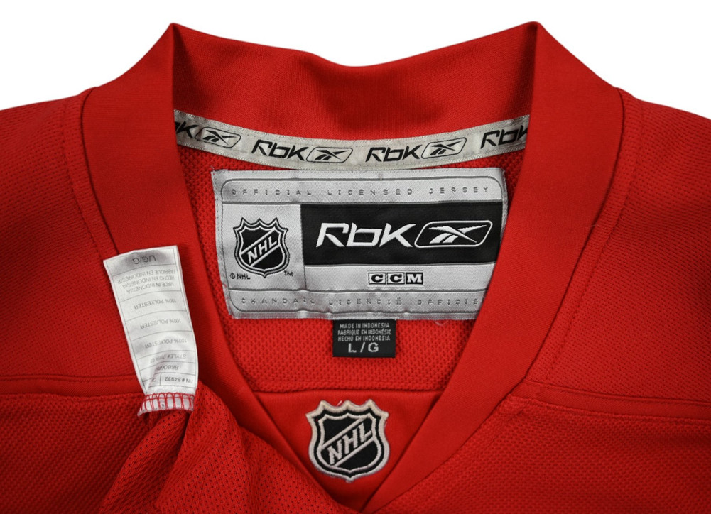 DETROIT RED WINGS *HASEK* HOCKEY KOSZULKA L
