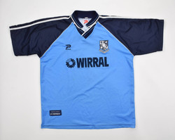 1999-00 TRANMERE ROVERS KOSZULKA XL