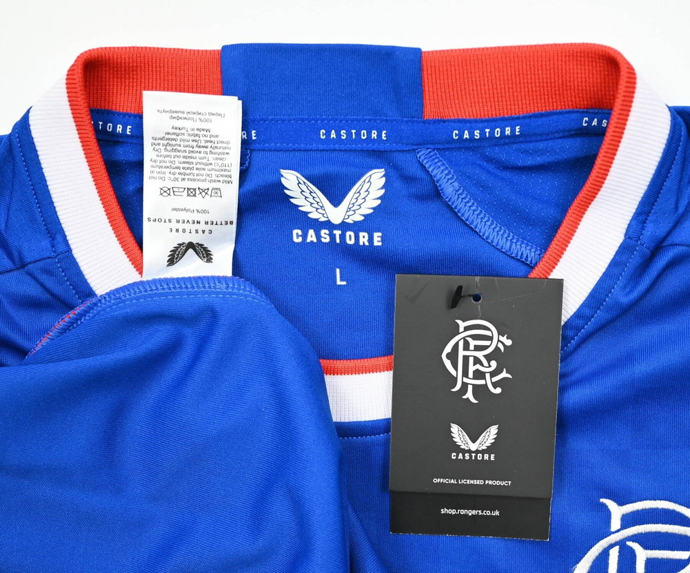 2022-23 GLASGOW RANGERS SHIRT L